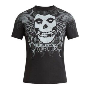 Misfits Band Graphic Tee Men's 3XL Black Skull Shirt Punk Rock